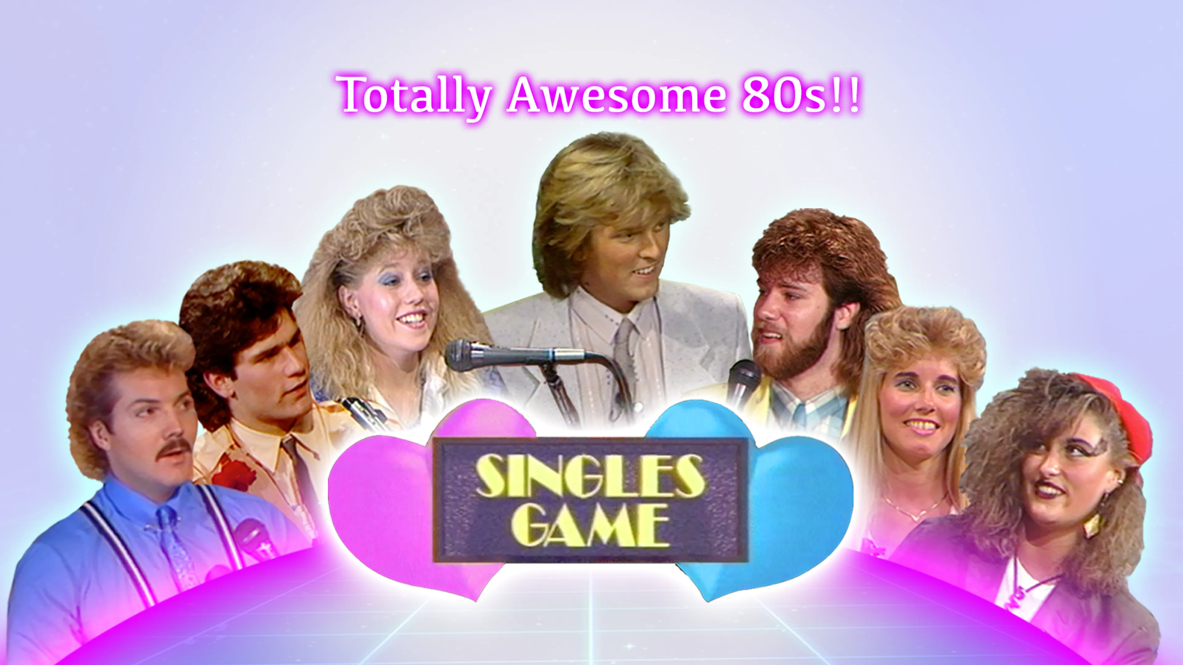 Totally Awesome 80s!! Singles Game poster